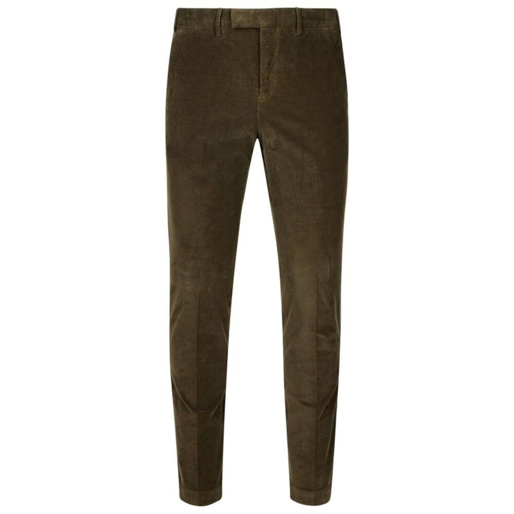 Pt01 'Master' Brown Cotton Pants Men